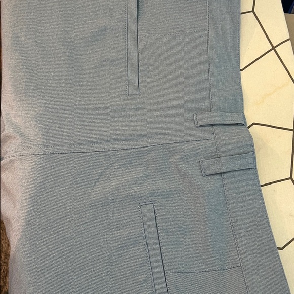 Travis Mathew Light Blue Flat Front Shorts - Picture 4 of 4